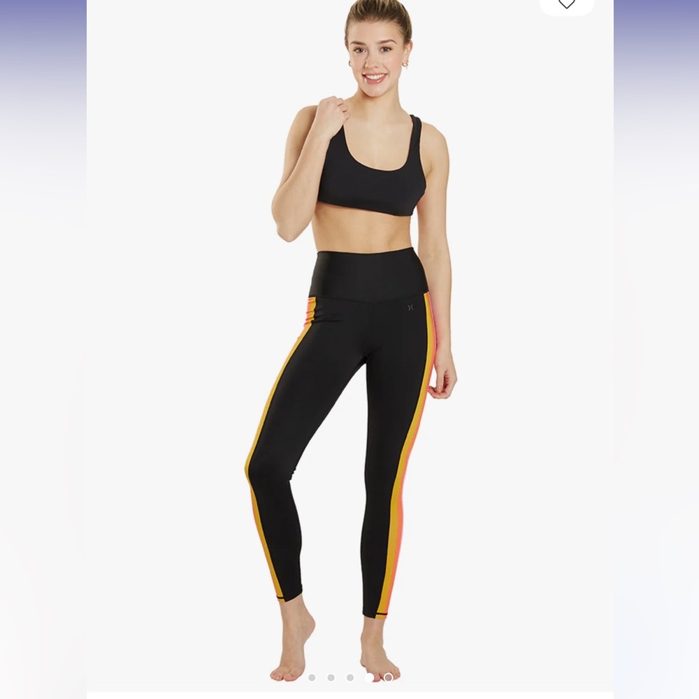 Hurley Max Fiji Stripe Surf leggings